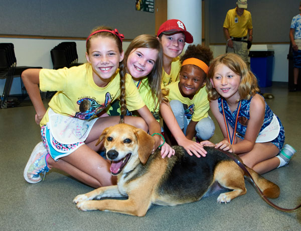 Humane Society Kids for Critters Camps
