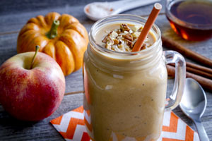 Pumpkin Spice Apple Cider Smoothie