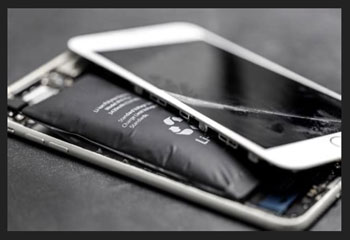 Swollen Lithium Ion battery