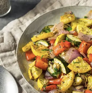 Savory Summer Squash Salad