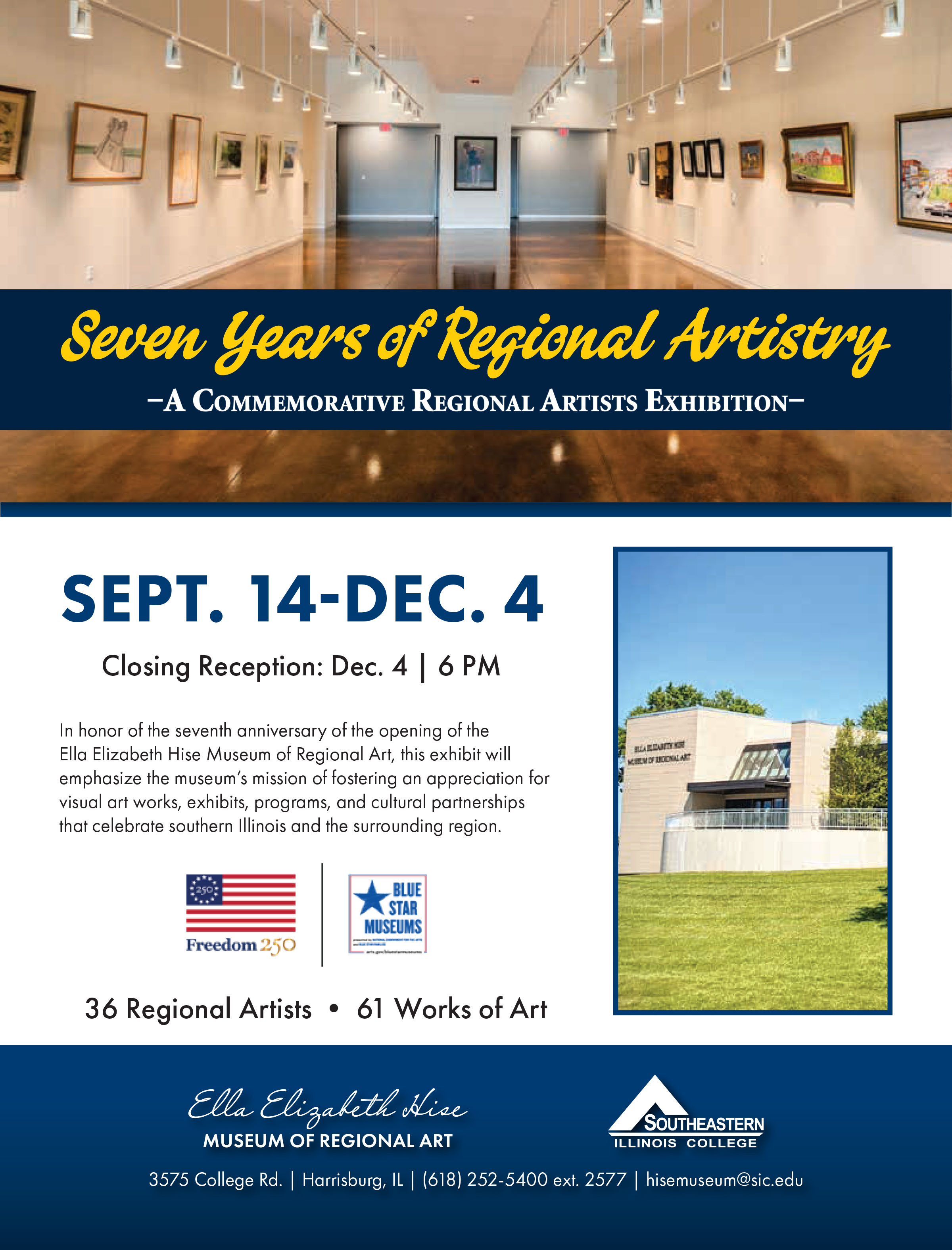 Southeastern Illinois College All Elizabeth Hise Regional Art Exhibition